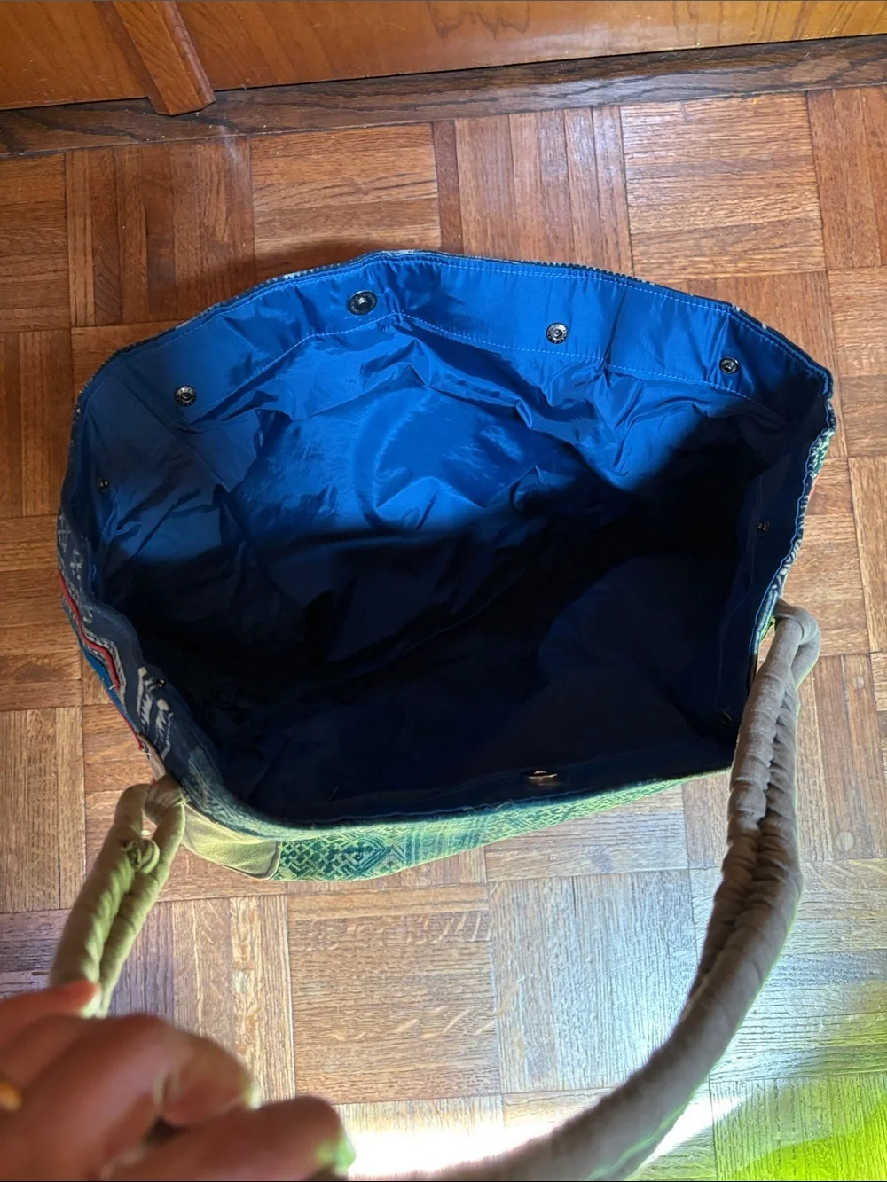 Boho Patchwork Tote Bag from thailand
